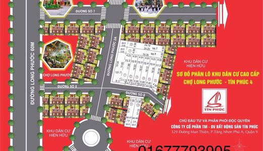 Bán Lô Đất 194M2 Góc 2Mt Đg 8 Sát Chợ Long Phước Q9