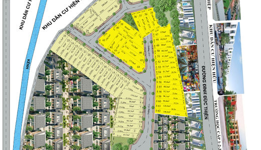 Bán Đất Nền Mặt Tiền Đường Đinh Đức Thiện