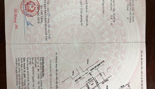 Cần Bán Gấp Nhà Hxh Đường Nguyễn Thái Sơn, P.5, Gv. Dt: 3X11M Giá 2.95 Tỷ