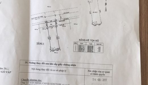 Bán Nhà 3 Lầu, Hxh 5M, Dt 4,2X14M, Đc 120/33/ Đường Số 59, Q.Gò Vấp