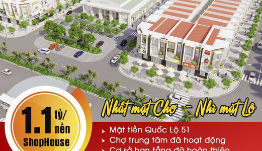 *** Hot**Hot**Hot**Mở Bán Đất Nền 2 Mt Quốc Lộ 51 Và Mt Chợ Kim Hải Tp Bà Rịa Vũng Tàu