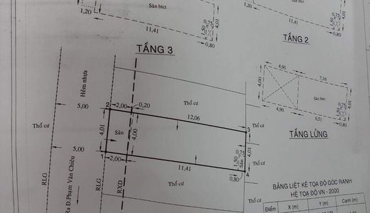 Bán Gấp Nhà 497/22 Phạm Văn Chiêu, Gò Vấp, Dt 4X14M, 3 Lầu.