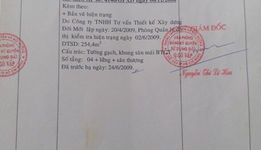 Cần Bán Gấp Nhà 5 Lầu, Dt 4X15M, Đc 15/4/ Đường Số 59, Q.Gò Vấp