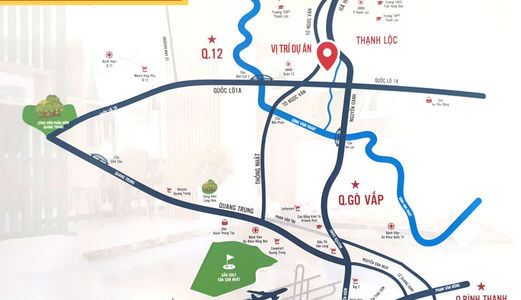 Mở Bán Khu Nhà Phố Liền Kề 1 Trệt, 2 Lầu, Giá 1.3 Tỷ, Hà Huy Giáp, Q.12