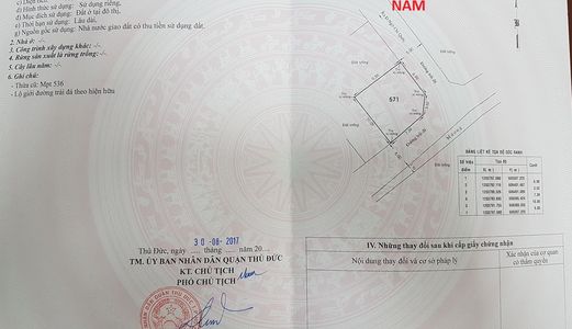 Bán Đất Chính Chủ Giá Rẻ Nhất Khu Vực Quận Thủ Đức!