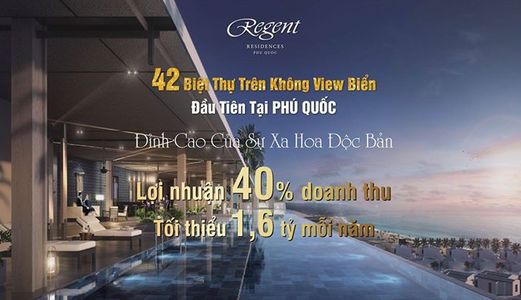 Đỉnh Cao Xa Hoa Độc Bản - Biệt Thự Sky Villas 6* Regnet Phú Quốc - Đẳng Cấp Thượng Lưu