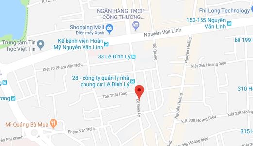 Cần Bán Nhà Mặt Tiền Đường Lê Đình Lý