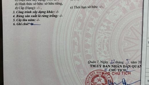 Chính Chủ Cần Vốn Bán Nhanh Đất Mặt Tiền Phạm Hữu Lầu . Dt 3.95X13.5M. Giá 7.3 Tỷ .