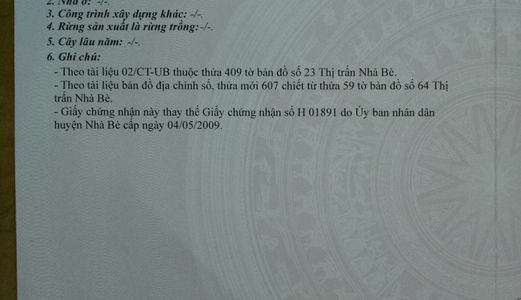 Bán Nhanh Lô Đất Hẻm 1982 Huỳnh Tấn Phát, Dt 5.2X15.63M. Giá 2.4 Tỷ 