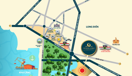 Bán Đất Nền Trung Tâm Hành Chính Mới Bà Rịa - Vũng Tàu Chỉ 6,5Tr/m2