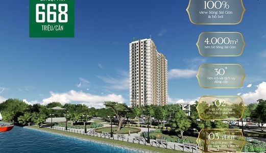 Căn Hộ Cao Cấp Thuận An-Mở Bán Block Đẹp Nhất Mặt Tiền Sông Sài Gòn_Chỉ 740 Triệu/Căn_Pkd 0906623400