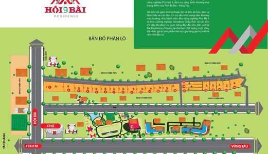 Đất Sổ 500M2 Thích Hợp Đầu Tư Sinh Lời Cao Ngay Thị Xã Phú Mỹ - 0911.075.091