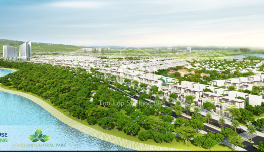 Đất Nền Khu đô thị Xanh Homeland Central Park