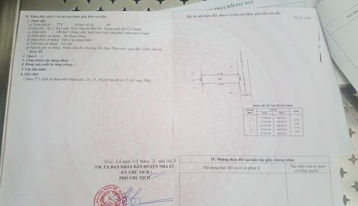 Chính Chủ Bán Gấp Lô Đất Đường 12M Nguyễn Văn Tạo Lt Nb 5Mx21M Giá 24Tr Tl Lh 0903.084.562