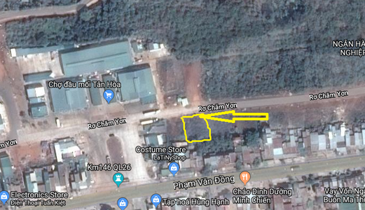 [Bmt] Cho Thuê Mặt Bằng Đường Rơ Chăm Yon, Sát Cạnh Chợ Đầu Mối Tân Hòa