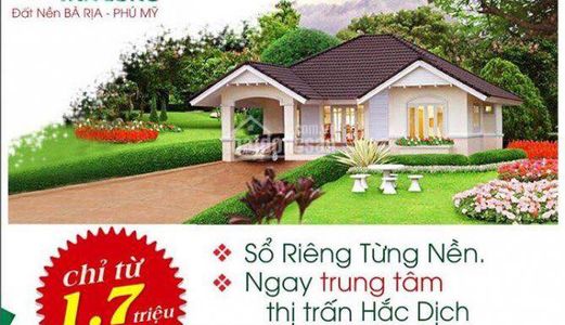 Chỉ 855 Triệu Sở Hữu Lô 510M2 Đất Biệt Thự Hắc Dịch ,Mỹ Xuân
