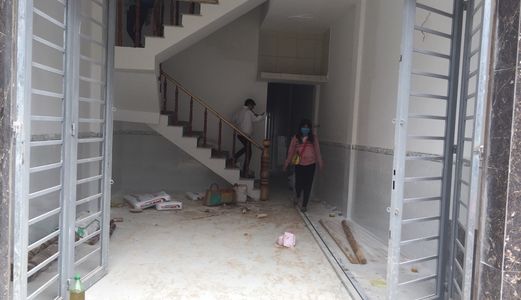 Bán Nhà Mới Xây 100%, 1 Trệt 1 Lầu 3Pn Shr Ngay Kcn Cầu Tràm Giá 1Ty5