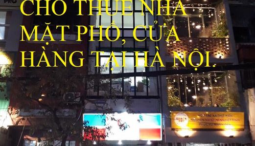 Cho Thuê Nhà Mặt Phố Chùa Láng DT 40M2 x 5 Tầng - Mặt Tiền 3,5M - Giá 30 Triệu/Tháng.