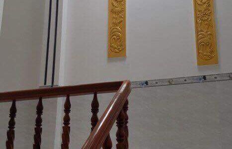 Bán Nhà Trệt Lầu Mới 2 Mặt Tiền Hẽm 7 Bờ Kè Đối Diện Chợ Bà Bộ