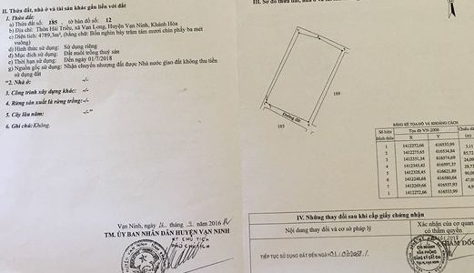 Đất Đặc Khu Kinh Tế Vịnh Bắc Vân Phong - Khánh Hòa