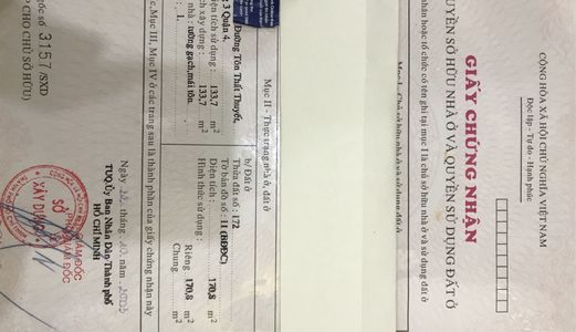 Bán Nhà Mặt Tiền Đường Tôn Thất Thuyết, P.3, Q.4 - Giá Bán 27 Tỷ -0908132339 