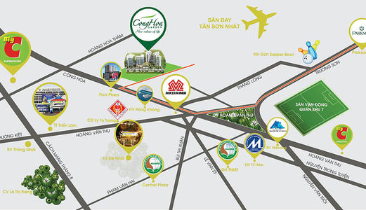 Căn Hộ Ngay Trung Tâm Quận Tân Bình Liền Kề Sân Bay