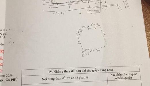 Bán Căn Hộ 3 Phòng Ngủ 2Wc Âu Cơ Tower + Nội Thất