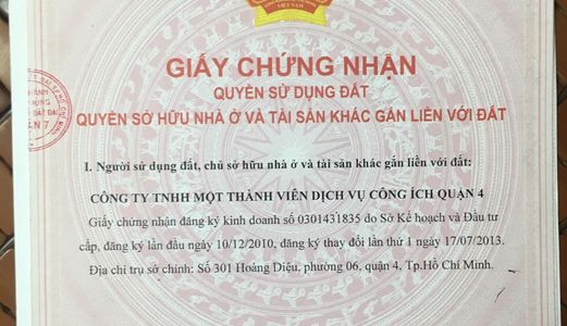 Bán Nhanh Đất Khu Công Ích . Dt 5X17.4M. Hướng Bắc . Đường 12M. Giá 70 Tr /m2 .q7