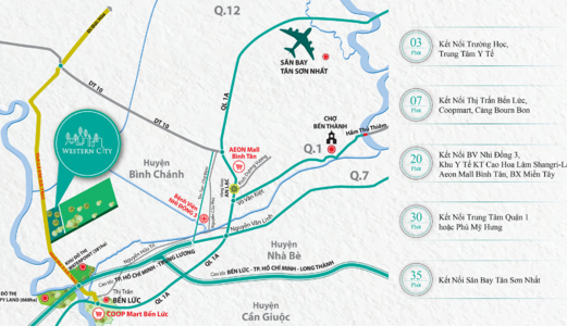 Mặt Tiền 70M Đất Nền Dự Án 12 Triệu/m2 Bến Lức - Long An