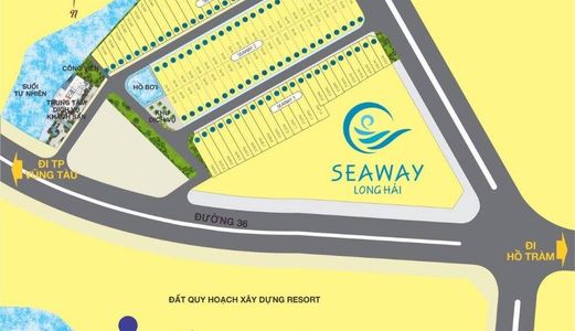 Bán Đất Nền Dự Án Seaway Long Hải, Thuê Lại 20%/năm, Nh Cho Vay 80%