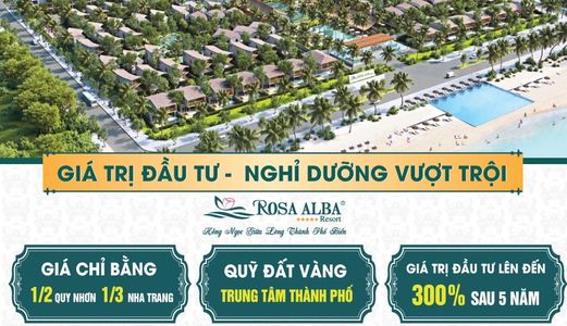 Biệt Thự Biển. Lợi Nhuận Tối Thiểu 9%/năm.giá Trị Tăng 300% Sau 5 Năm