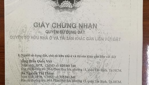 Bán Đất Thổ Cư 100% Ngay UBND Quận 12, Giá Chỉ 22,5 Triệu/m2. Đã Có Sổ Hồng Riêng!