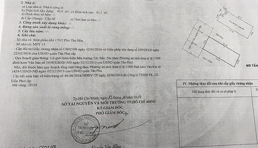 Bán Nhà 1 Lầu Hẻm Xe Hơi 5M Trong Khu Bán Vãi Phú Thọ Hòa, 4X10.5M, Giá 4.5 Tỷ Thương Lượng