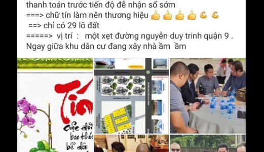 Bán Đất Nền Dự Án Khu Dân Cư Gò Cát, Quận 9