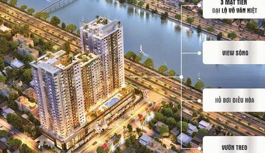 View Landmark Tầng Cao Chính Chủ Bán Lại Căn Hộ Viva Riverside, 2 Phòng Ngủ, 68.55M2, 2.2 Tỷ Đã VAT