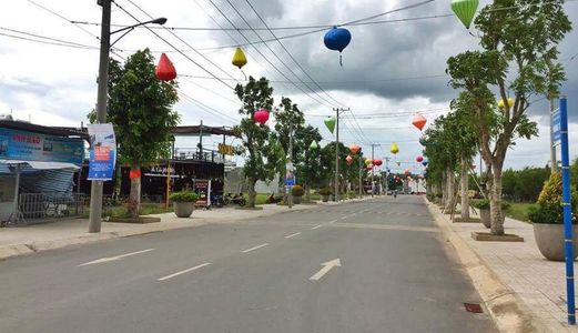 Bán Đất Kdt,mt Tl835 Liền Kề Chợ Gò Đen,chỉ 420Tr/ Nền