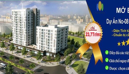 Bán Chung Cư NO-08 Giang Biên 23 Triệu/m2 Full Nội Thất Nhận Nhà Ở Luôn