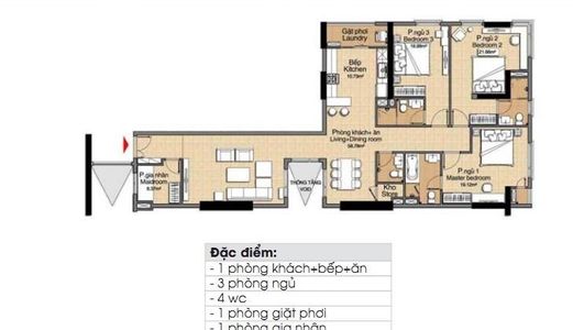 Bán Chung Cư Era Town Đức Khải Block A5 - 161M2 - Nhận Nhà Đầu Tháng 10