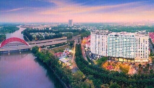 Căn Hộ Cao Cấp Ở Ngay Khu dân cư Trung Sơn Nam Sài Gòn