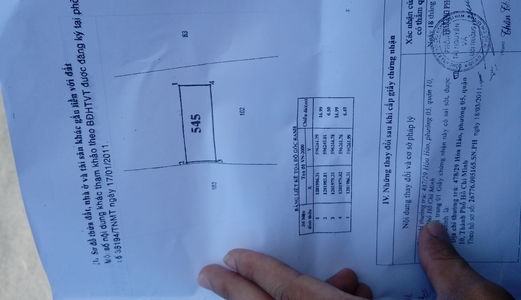 Bán Đất Hẻm Đường Huỳnh Thị Hai, P.Tân Chánh Hiệp Quận 12, Diện Tích 6.5X17, Giá 1,75 Tỷ 