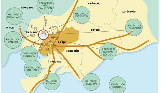 Đất Phú Mỹ Bà Rịa, Đường 991B Giá Chủ Đầu Tư F0, Cam Kết Sinh Lời Ngay Khi Mua