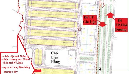 Bán Ô Đất Gần Viện Nhi Mới Thuộc Dự Án Nam Hải Dương, Giá Chủ Đầu Tư