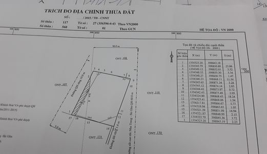  Bán Đất Vĩnh Thái Nha Trang, MT Đường Cao Bá Quát, 10 Phút Vào Trung Tâm, Sổ Hồng Thổ Cư 605M2