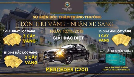 Đón Lộc Vàng, Lái Xe Sang Cùng Với Vinhomes Star City Ngay Hôm Nay.