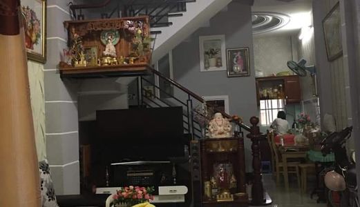 Bán Nhà Sổ hồng riêng Hẻm 2020 Huỳnh Tấn Phát. Diện tích 4x11m. 1 Trệt, 2 Lầu, 4 Phòng ngủ. Giá 2.65 Tỷ.