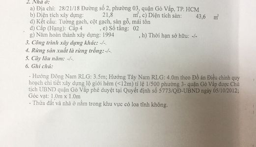 Cần Bán Nhà Giáp Tân Bình, Phú Nhuận, Bình Thạnh