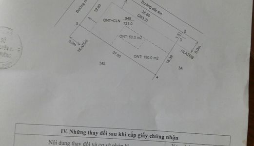 Bán 721M2 Đất 2 Mặt Tiền Nhựa 7M Tại Xã Phú An, Bến Cát, Bình Dương