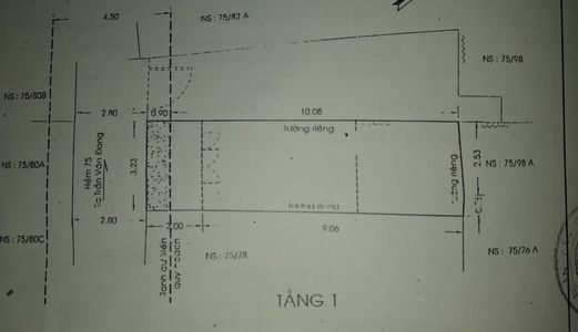 Bán Nhà Trần Văn Đang P 9 Quận 3