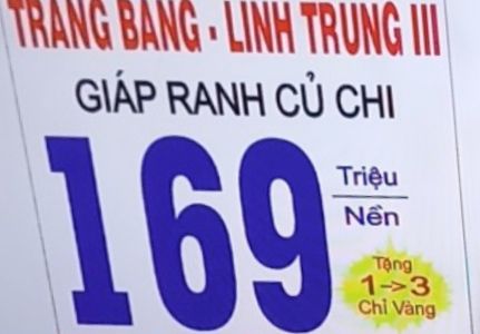 Đất Trung Tâm Thị trấn Trảng Bàng - Tỉnh Tây Ninh