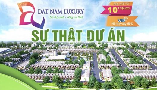 Thông Báo Mở Bán Dự Án Khu dân cư Mới Đất Nam Luxury, Kế Ngay Bệnh viện Chợ Rẫy 2